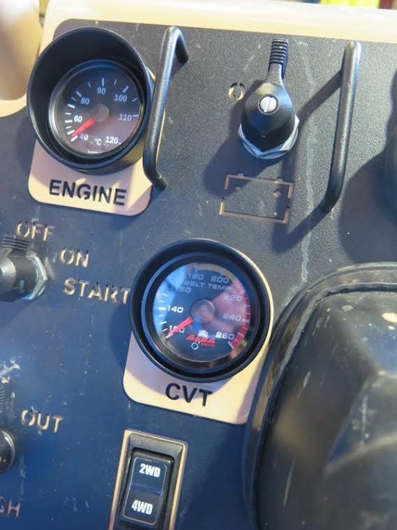 Alba Racing RZR XP 1000 Belt Temp Gauge Kit