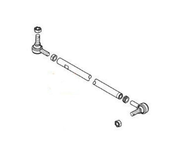 Arctic Cat Wildcat Tie Rod Assembly With Ball Joint 1000