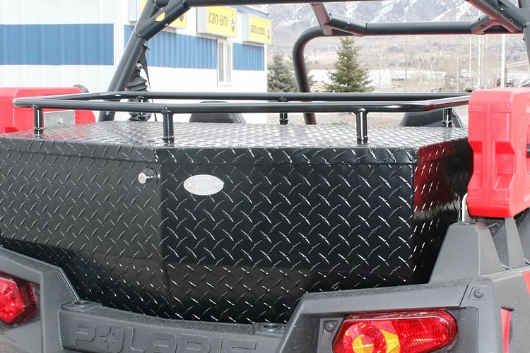 Ryfab Diamond Plate Cargo Box for Polaris RZR XP 900