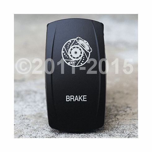 Disc Brakes - Dual Led Lighted Rocker Switch