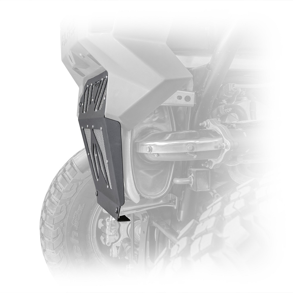DRT Motorsports Exhaust Cover for Polaris RZR Pro XP