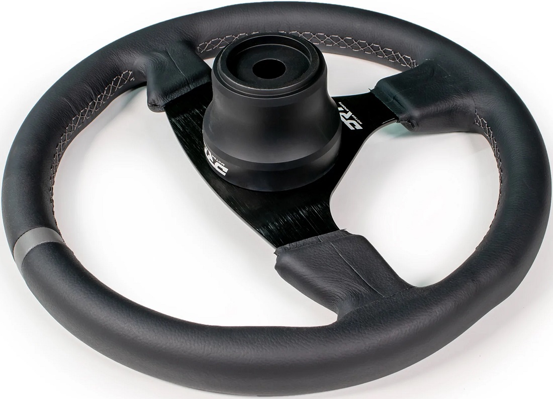 DRT Round Steering Wheel Leather