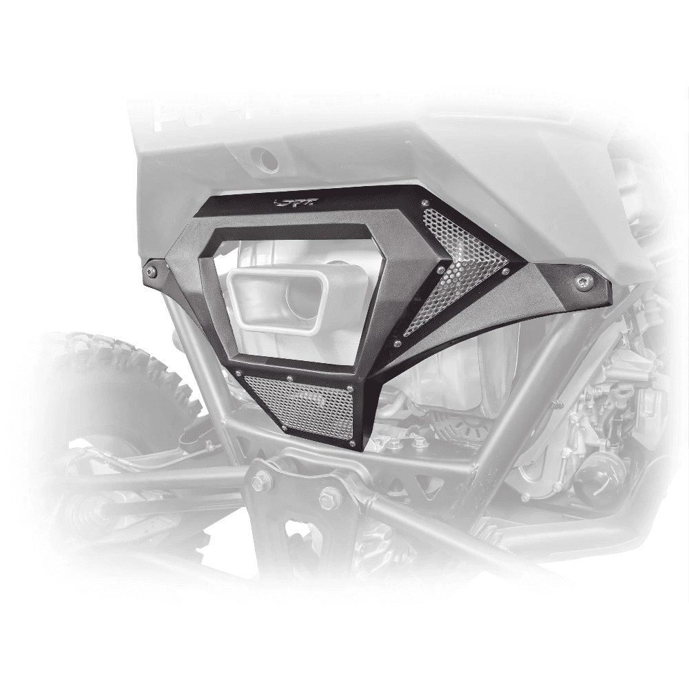 DRT Polaris RZR Pro R Pro R 4 Aluminum Exhaust Cover