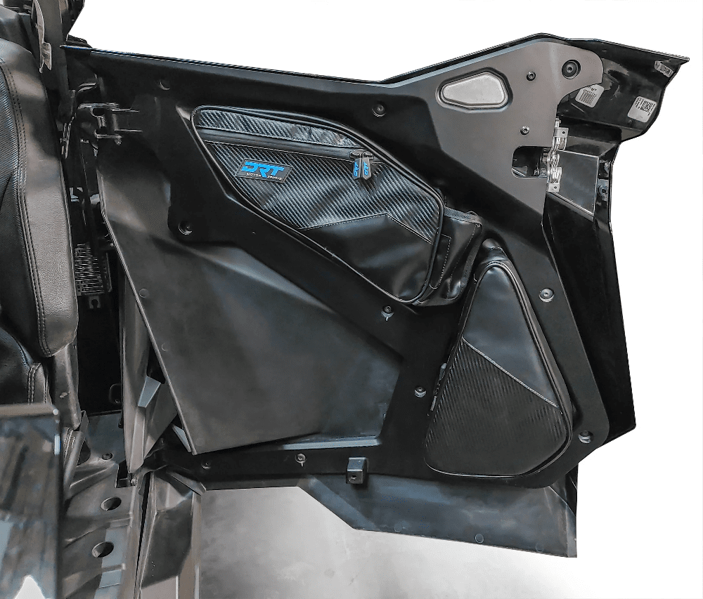 2-Piece Waterproof Lower Door Storage Bags For Polaris RZR XP 1000 & Turbo S (2014-2023 Models)