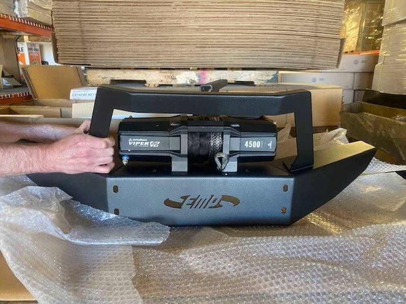 EMP Honda Pioneer 500 520 Front Bumper with Winch Mount