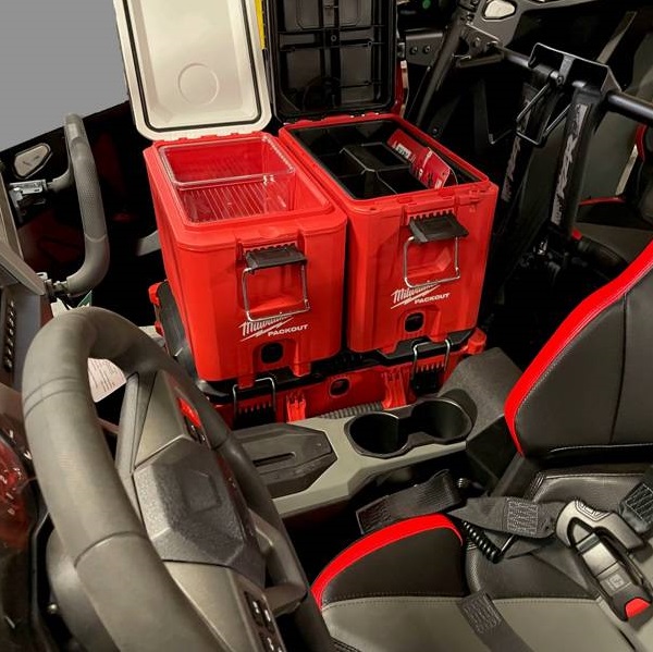 EMP Passenger Seat Milwaukee "PACKOUT" Rack for Polaris RZR Pro XP