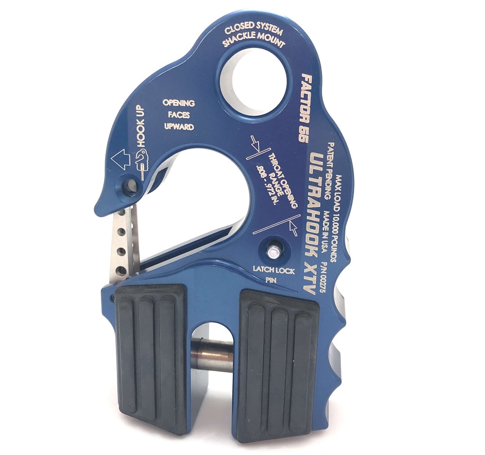Factor 55 UltraHook XTV Winch Shackle Color Options