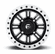 Fuel D910 Hardline UTV Beadlock Wheel | 15" - Gloss Black Milled