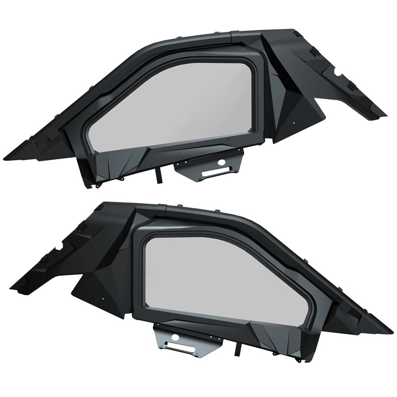 Genuine Polaris Canvas Upper Half Doors for RZR Pro XP Turbo R