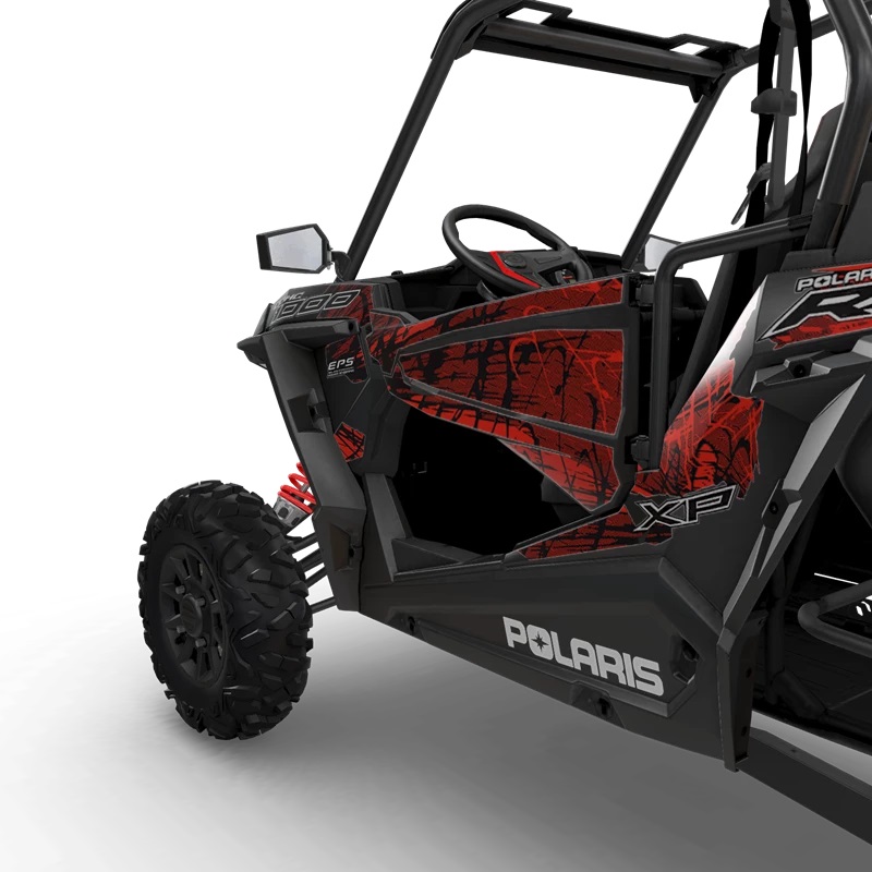 Genuine Polaris Folding Side View Mirrors for RZR