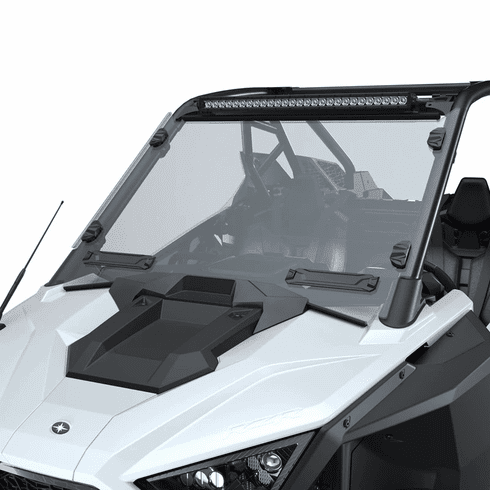 Genuine Polaris Hard-Coat Vented Full Windshield for RZR Pro XP | Turbo ...
