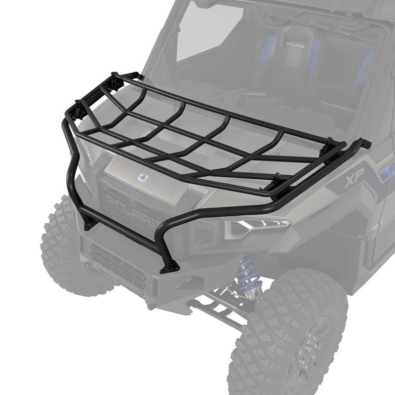 Genuine Polaris Hood Rack for Stock Bumper | HD Bumper on Xpedition