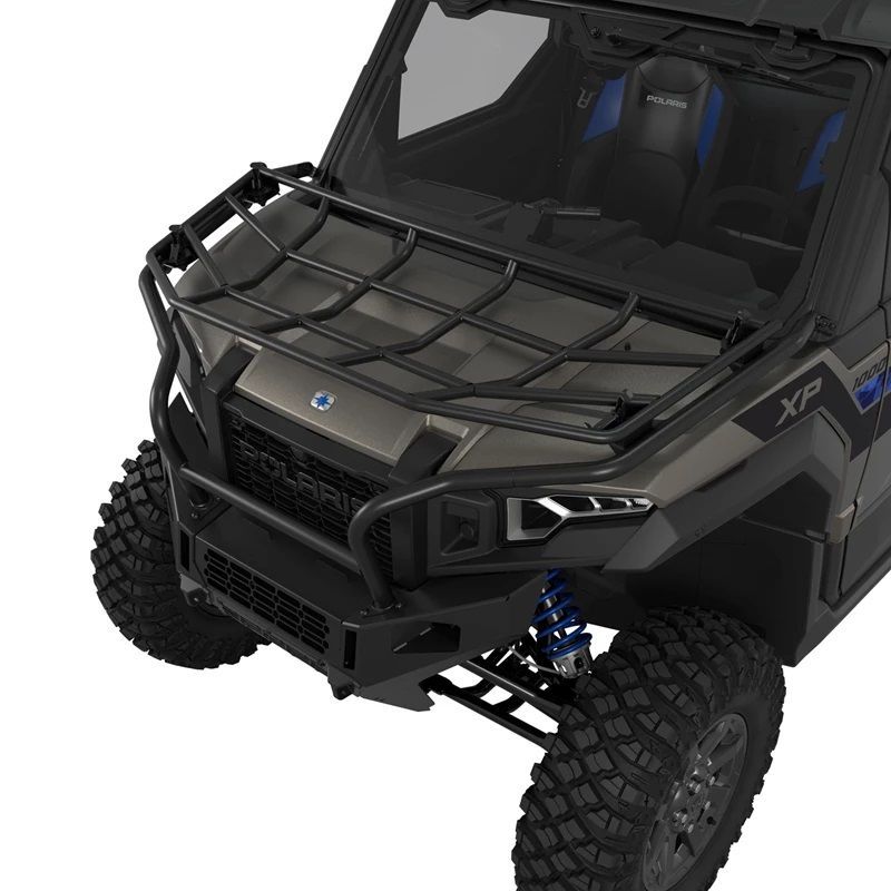 Genuine Polaris Hood Rack for Stock Bumper | HD Bumper on Xpedition