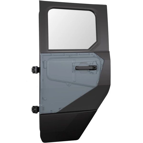Genuine Polaris Rear Full Poly Doors with Manual Crank Windows