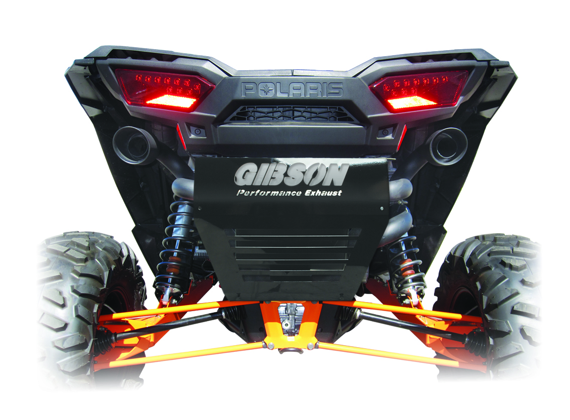 Polaris RZR XP 1000 XP 4 1000 Turbo Dual Slip On Exhaust Gibson