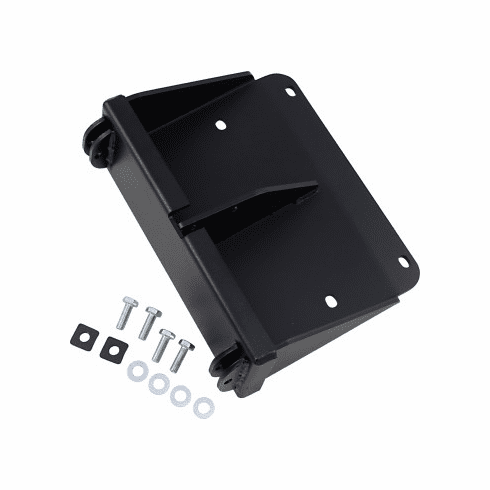 KUAFU Winch Mounting Plate For Honda Pioneer 1000/1000-5/1000-6 (2016-2024) – Steel, Black Powder Coat