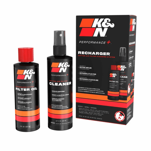 K&N | Squeeze Red Recharger Service Filter Care Kit