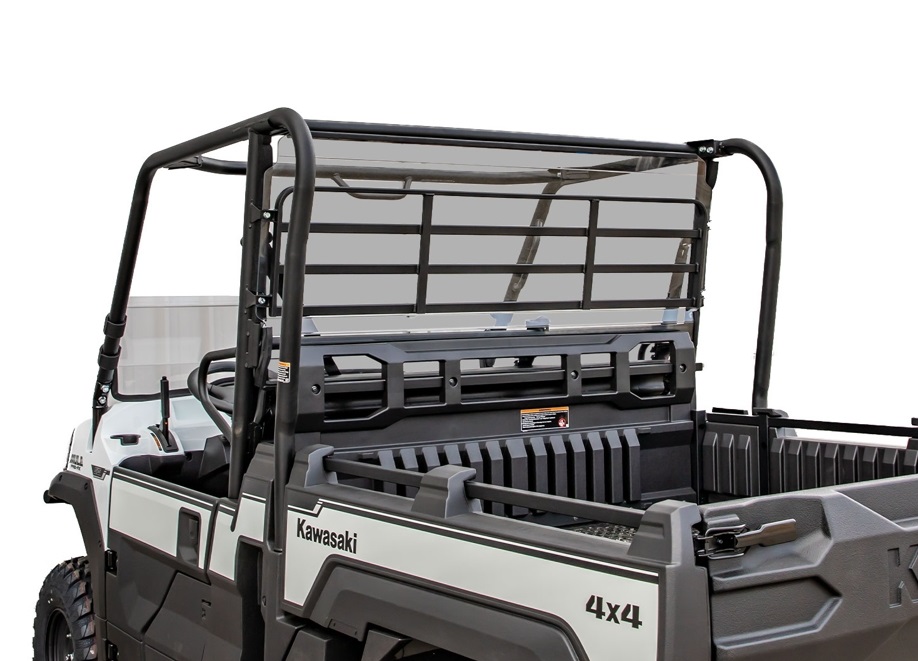 SuperATV Rear Windshield for Kawasaki Mule Pro FX Pro DX