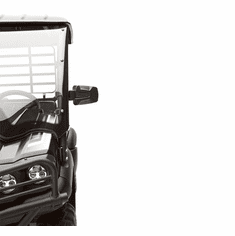 Kawasaki Mirrors SuperATV Side View Mirrors For Kawasaki Mule Pro FX / DX / FXT / DXT / FXR Models - Left & Right Pair Kawasaki Mule Windshield - Foto 9