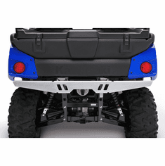 SuperATV Heavy Duty Rear Bumper For Kawasaki Teryx 800 4 / 750 4 – Black Wrinkle Finish
