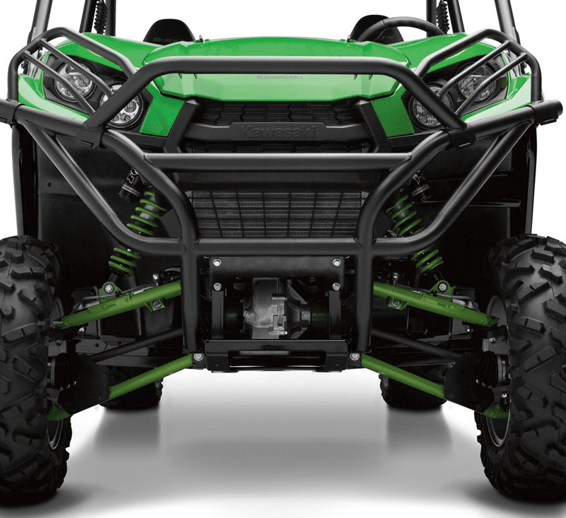 Clear Folding Flip Windshield For Kawasaki Teryx 800/Teryx4 800 (2016-2024) - With Hardware