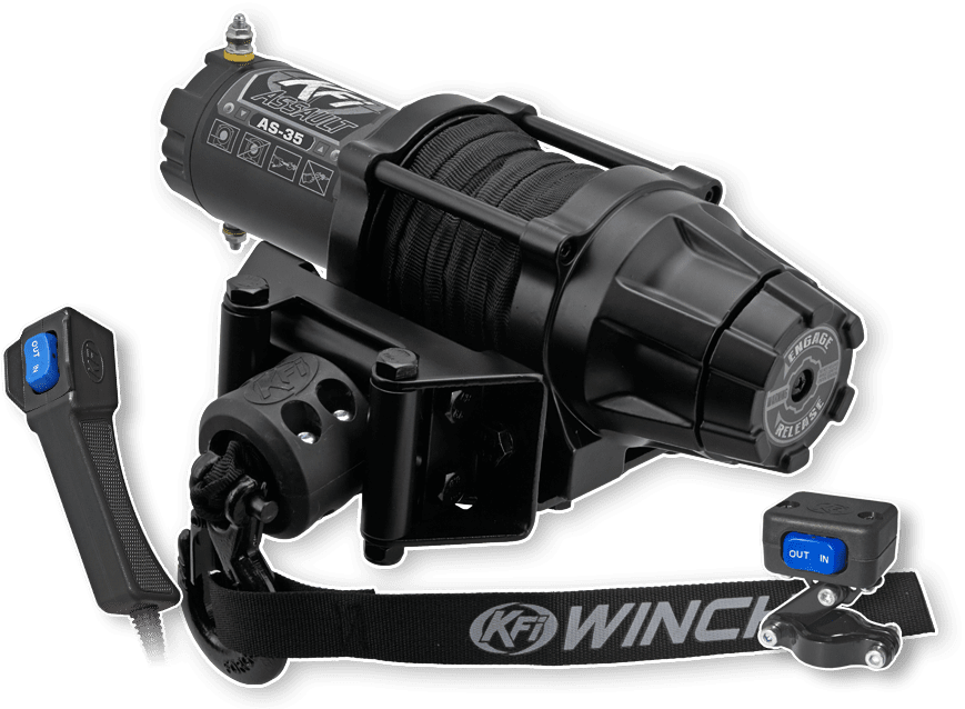 KFI 3500lbs. Assault Series ATV/UTV Winch