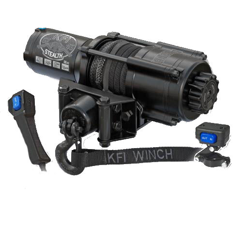 KFI Stealth 4500 SE45 Winch Synthetic Rope