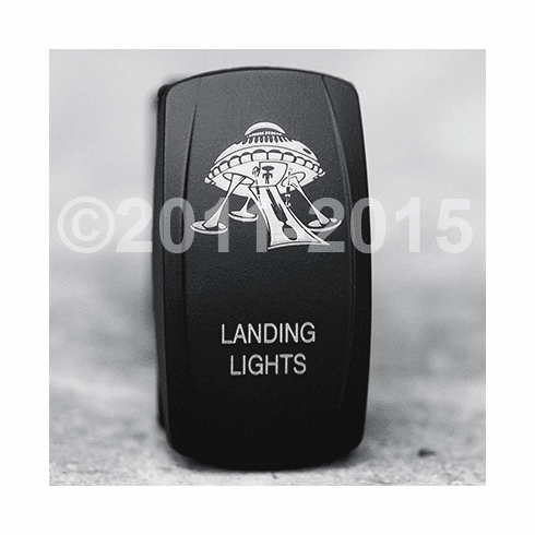Landing Lights - Dual Led Lighted Rocker Switch