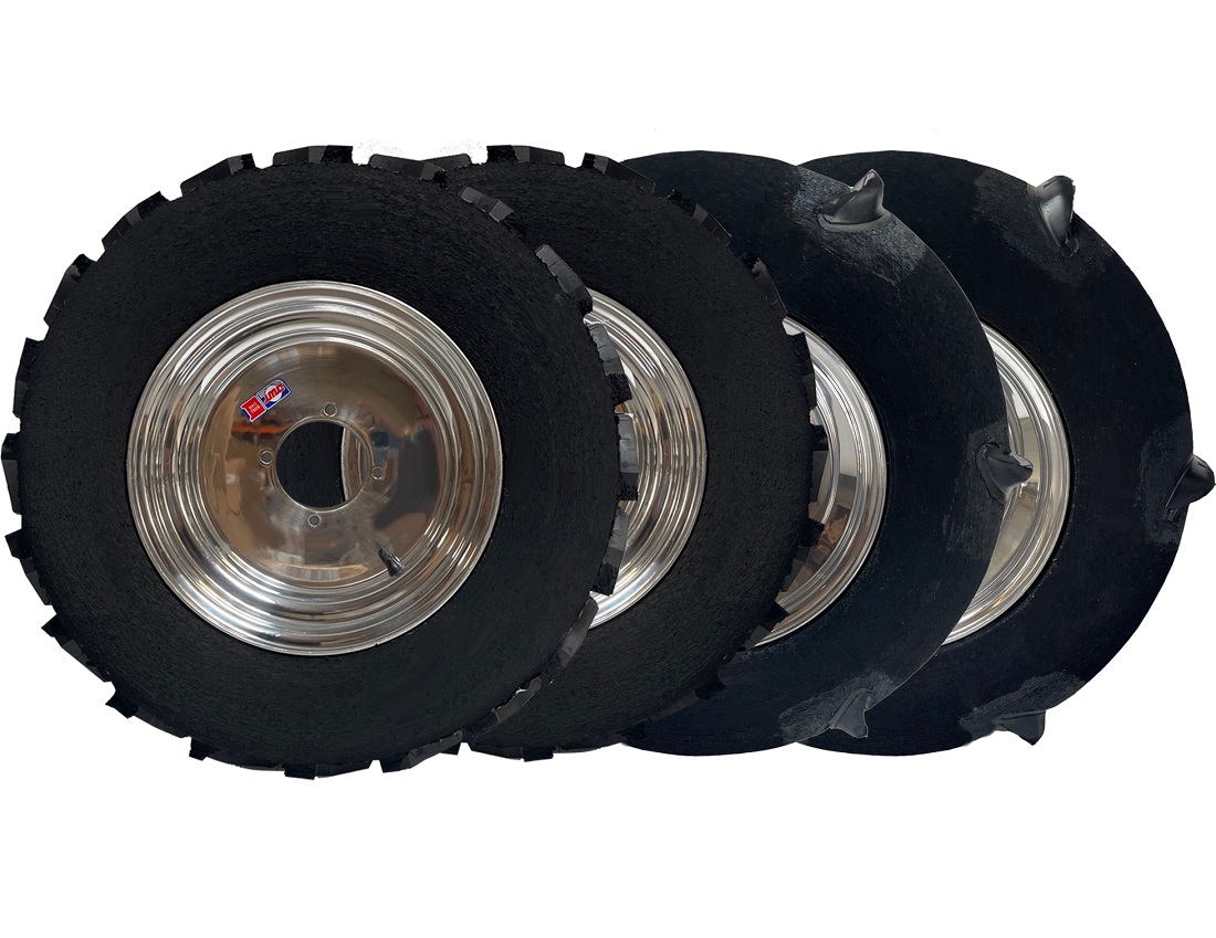 Lightweight Sand Tire and Wheel Package for Polaris RZR 200
