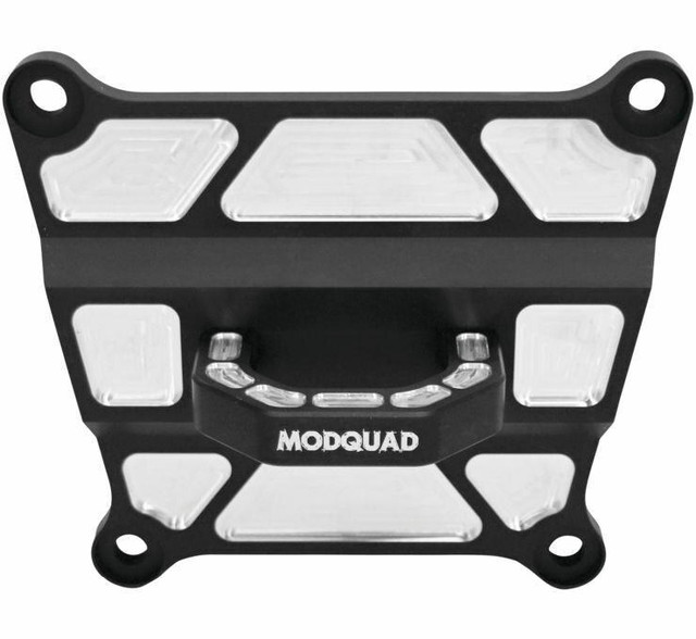 ModQuad Rear Radius Ground Clear Rods (Set Of 4) For Polaris RZR XP Turbo 2016 - Black, 7/8" 4130 Chro-Moly