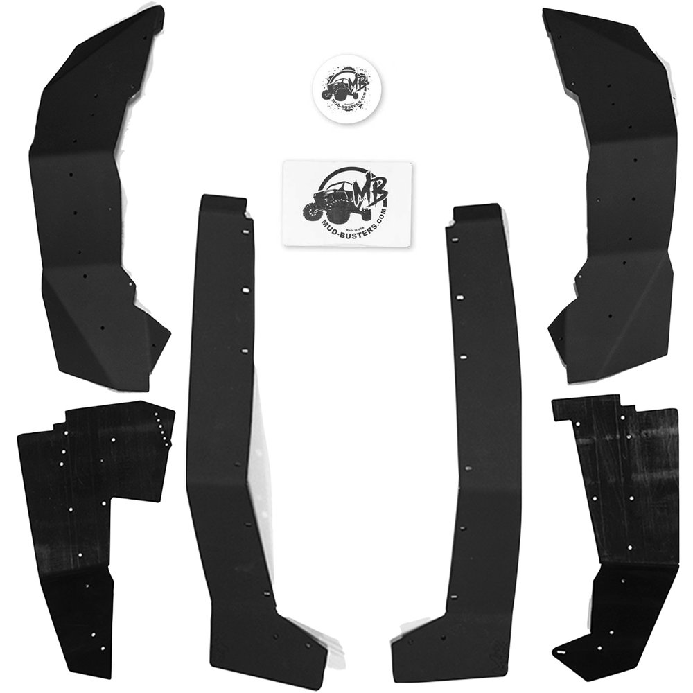 MudBusters Max Coverage Fender Flares for 2021+ CanAm Commander