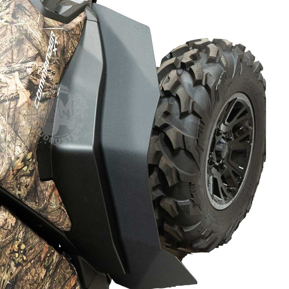 MudBusters Ultra Max Coverage Fender Flares for 2021+ CanAm Commander