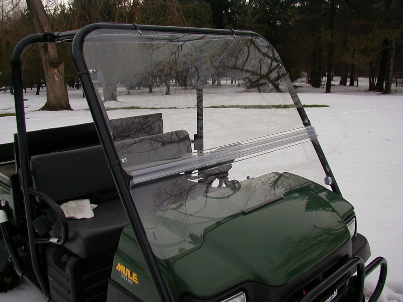 EMP Kawasaki Mule 3000 3010 FlipUp Windshield