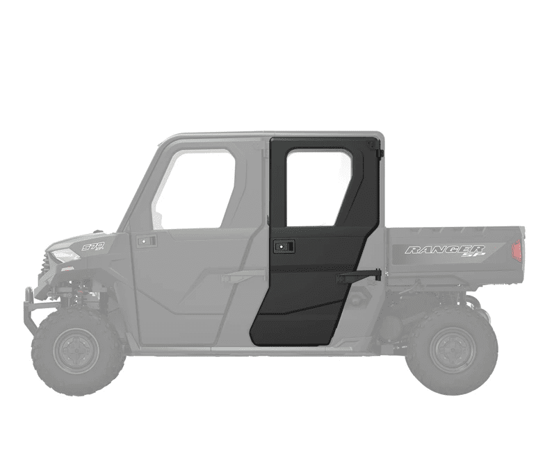 2022+ Polaris Ranger SP 570 Crew Rear Poly Manual Crank Window Doors