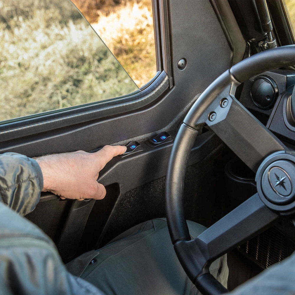 Polaris Power Window Front Doors Poly