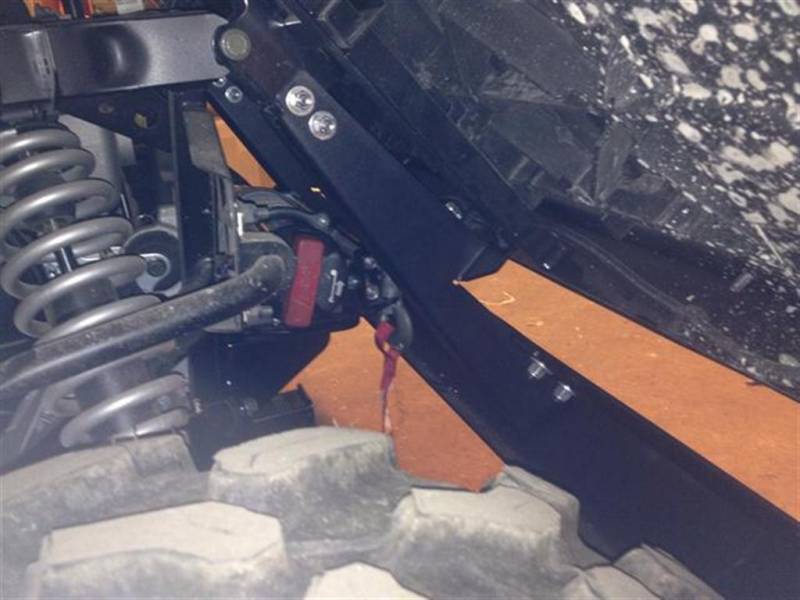 Polaris Ranger XP 900 XP 570 XP 1000 Rear Winch Mount