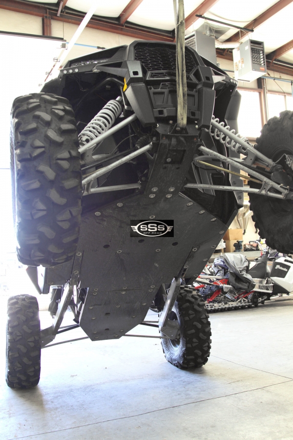 SSS Offroad Polaris RZR XP 1000 Full Skid Plate UHMW