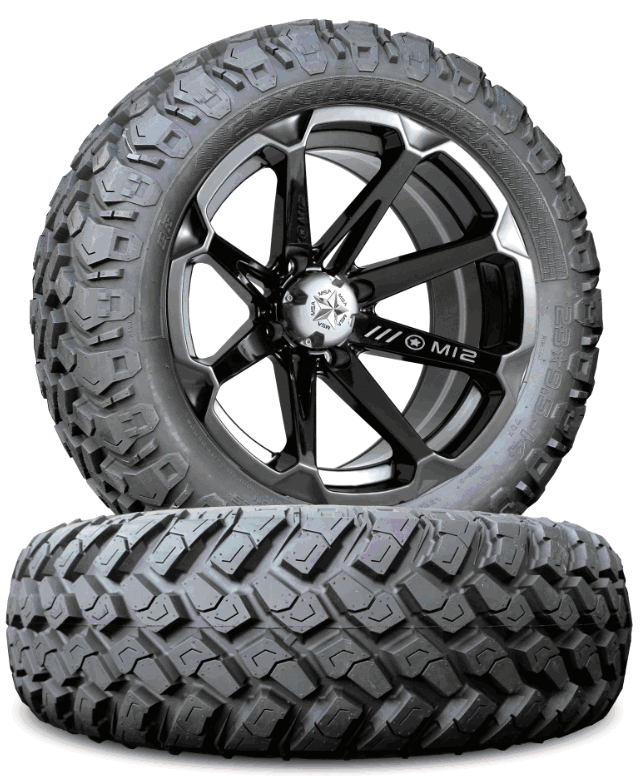 Polaris RZR 170 MSA Wheel and EFX Tire Package