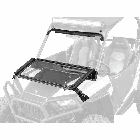 Polaris RZR 900 Flip Down Glass Windshield