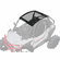 Polaris RZR Trail S 1000 Tinted Roof