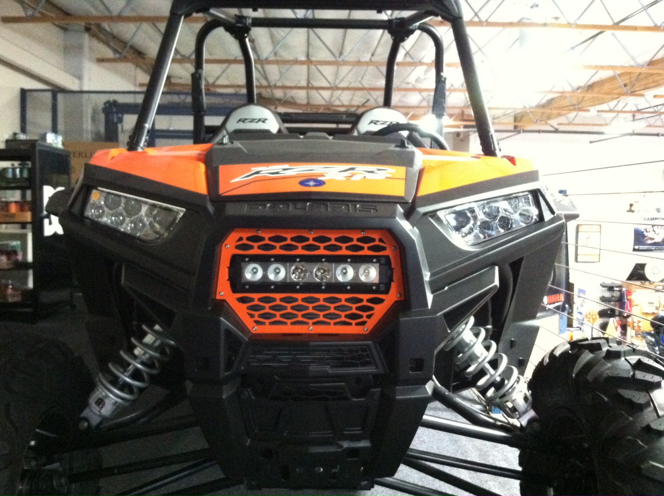 Polaris RZR XP 1000 / RZR 900 Front Grille with LED Light Bar