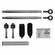Polaris RZR XP Turbo Heavy-Duty Tie Rod Kit