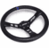 PRP Deep Dish Leather Steering Wheel - Blue|Red|Orange|Black