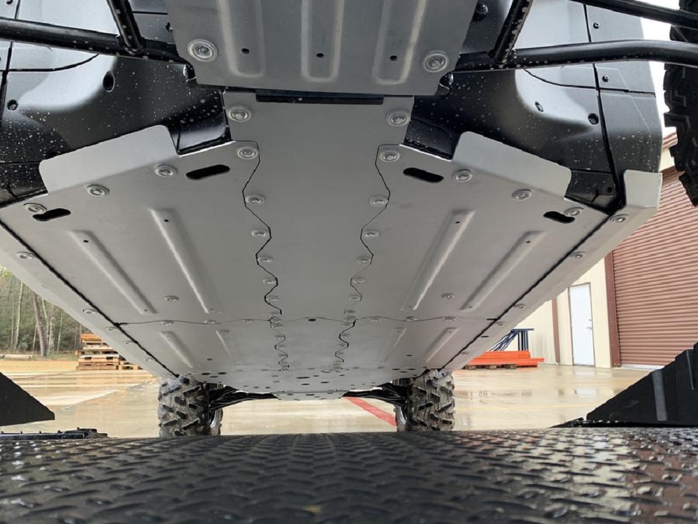 Rival Powersports Alloy Skid Plate for Kawasaki Mule Pro FX / FXT / DX