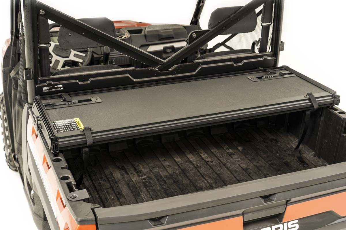 Rough Country Hard Folding Bed Cover for Polaris Ranger XP 1000