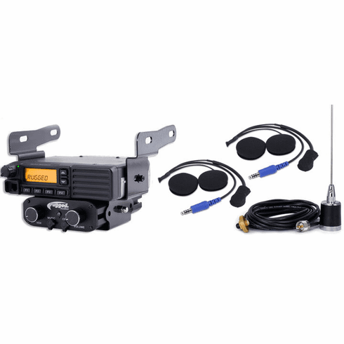 RZR 660 2-Place Intercom with Vertex Radio and Helmet Kits