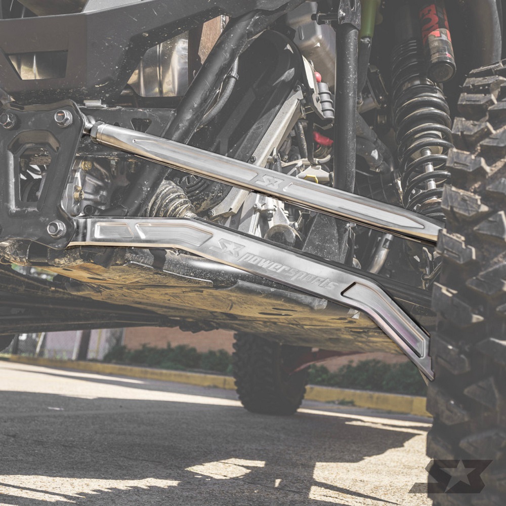 S3 PowerSports HighClearance Radius Rod Set for Polaris RZR Pro R