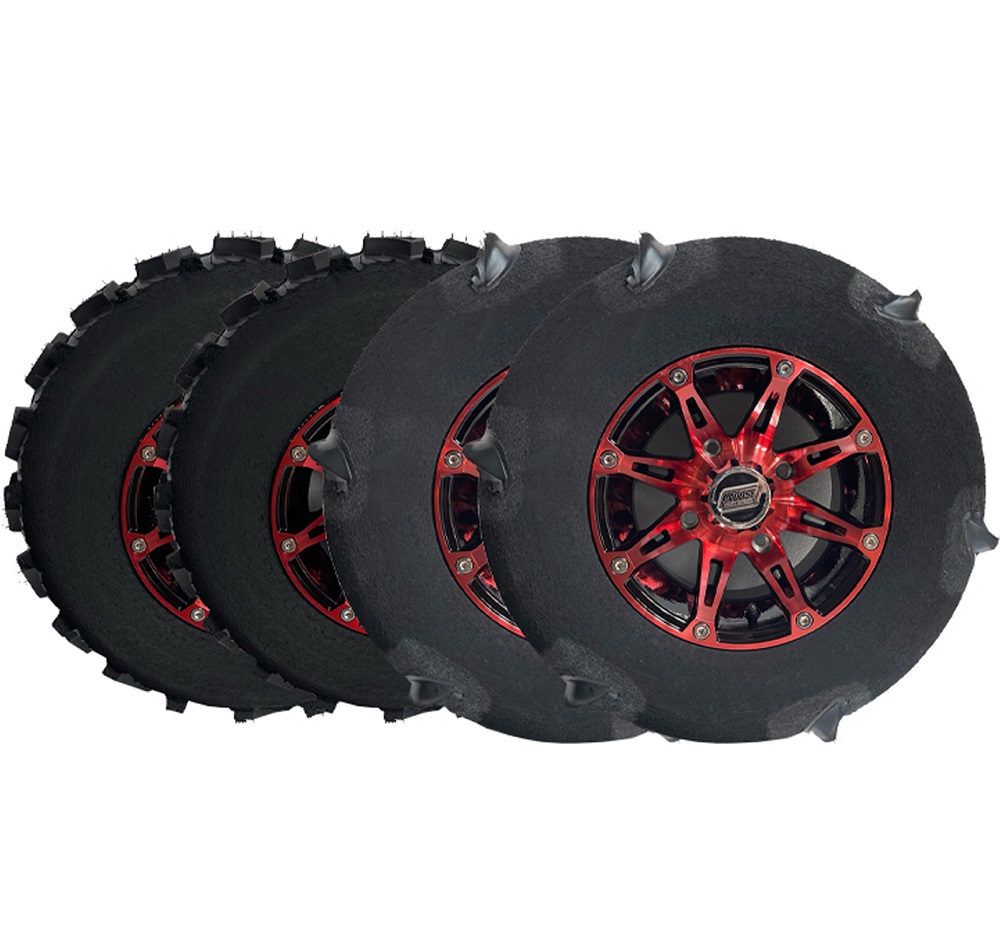 Sand Tire and Wheel Package for Polaris RZR 200