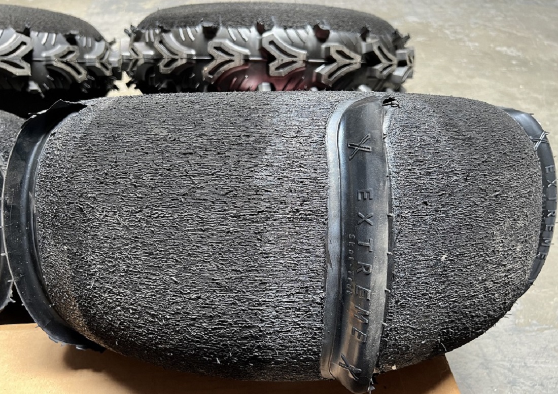 Sand Tire and Wheel Package for Polaris RZR 200