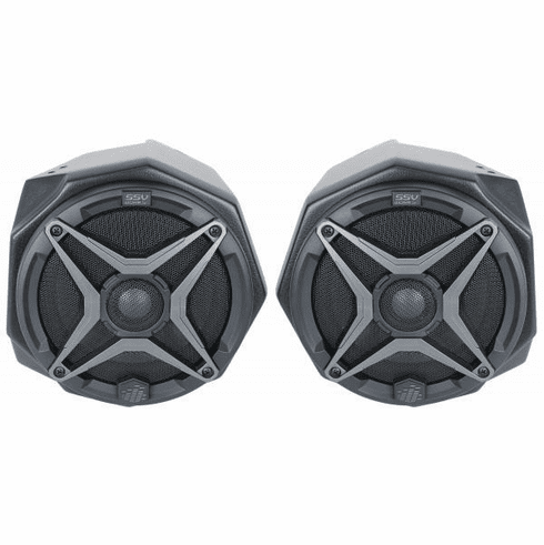 Maverick R Audio Roof Dashboard Speaker Pods For Can-Am Maverick R 2024+ - Waterproof 6.5" Speaker Enclosures Dash Speakers